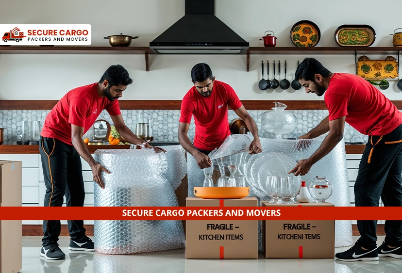 Secure Packing of Kitchenware and Fragile Items in Jaipur